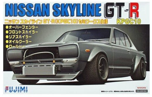 Fujimi 1/24 Nissan KPGC10 Skyline GT - R Semi - WORKS (ID - 163) Plastic Model Kit - Hobbytech Toys