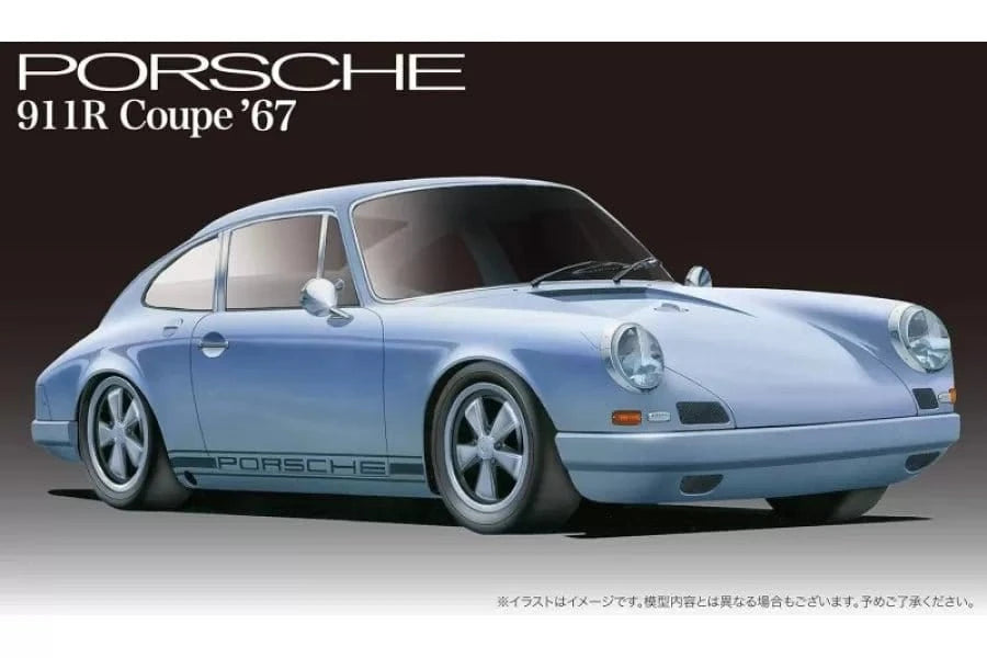 Fujimi 1/24 Porsche 911R Coupe 67 (RS - 121) Plastic Model Kit - Hobbytech Toys
