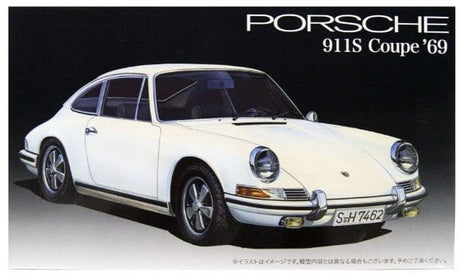 Fujimi 1/24 Porsche 911S Coupe 69 (RS - 122) Plastic Model Kit - Hobbytech Toys