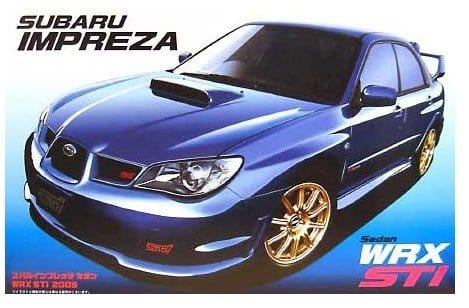 Fujimi 1/24 Subaru (GH - GDB) New Impreza Sedan WRX STi (ID - 83) Plastic Model Kit [03669] - Hobbytech Toys