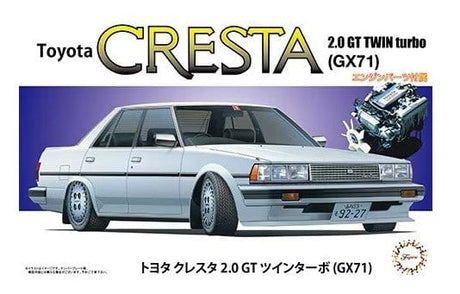 Fujimi 1/24 Toyota Cresta 2.0 GT Twin Turbo GX71 (ID - 178) Plastic Model Kit - Hobbytech Toys