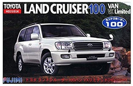 Fujimi 1/24 TOYOTA LANDCRUISER 100 VAN (ID - 132) Plastic Model Kit [03804] - Hobbytech Toys
