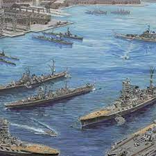 Fujimi 1/3000 Remain War Vessel Set [Type Unryu/Ryuho/Hiyo/Aoba] (NWC-19) Plastic Model Kit - Hobbytech Toys