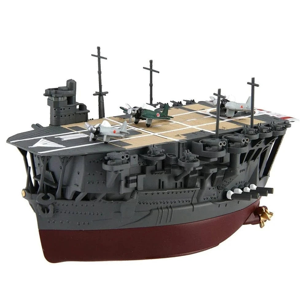 Fujimi Qstyle Chibimaru Ship Kaga (Qstyle No10) Plastic Model Kit - Hobbytech Toys