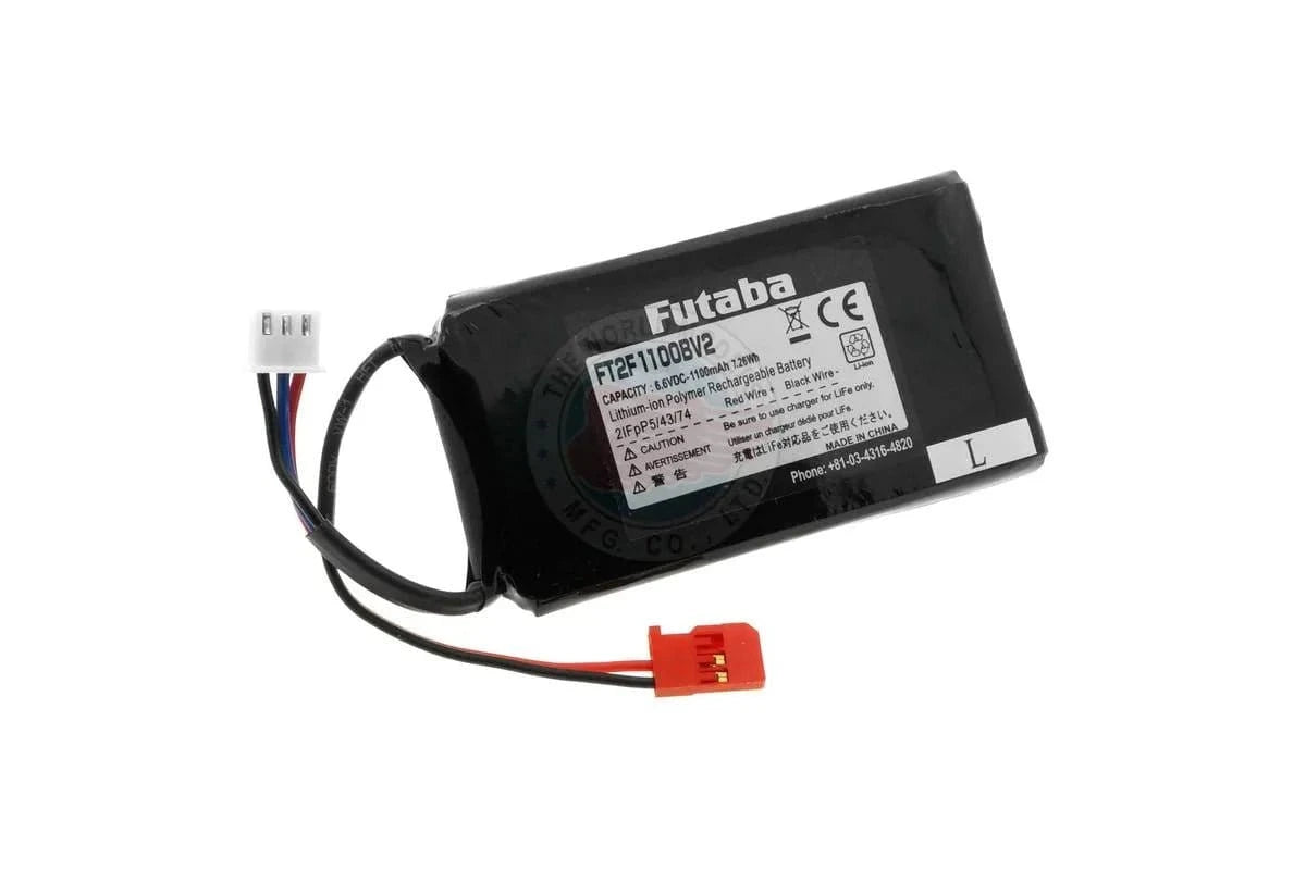 Futaba 1100mah TX 6.6V Life Battery - Hobbytech Toys