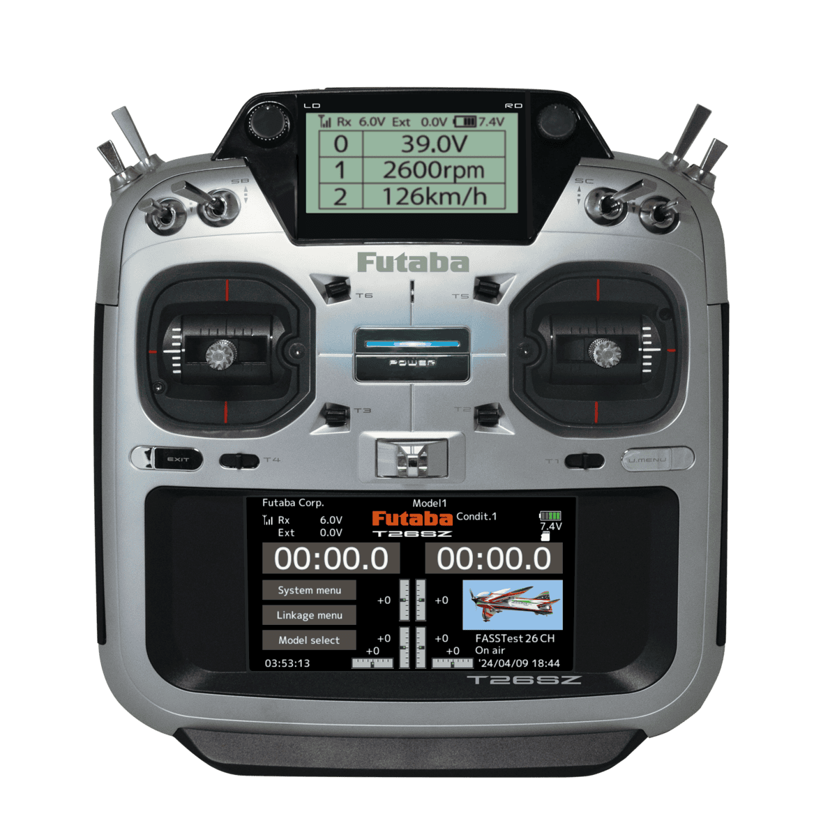 Futaba 26 SZ 2.4ghz Transmitter w/R7308SB Receiver - Hobbytech Toys