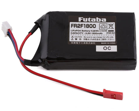 Futaba 2S 6.6v 1800mah LiFe Flat Receiver Battery Pack - Hobbytech Toys