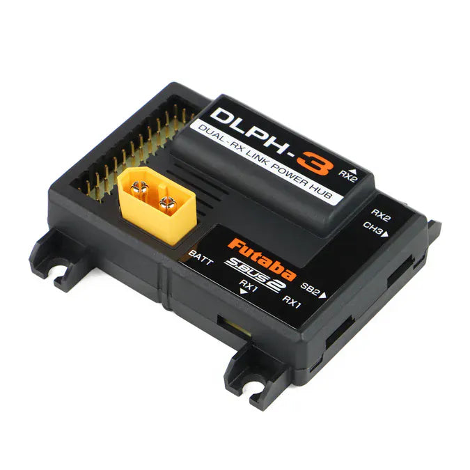 Futaba DLPH-3 Dual RX Link Power Hub [FUTDLPH3]