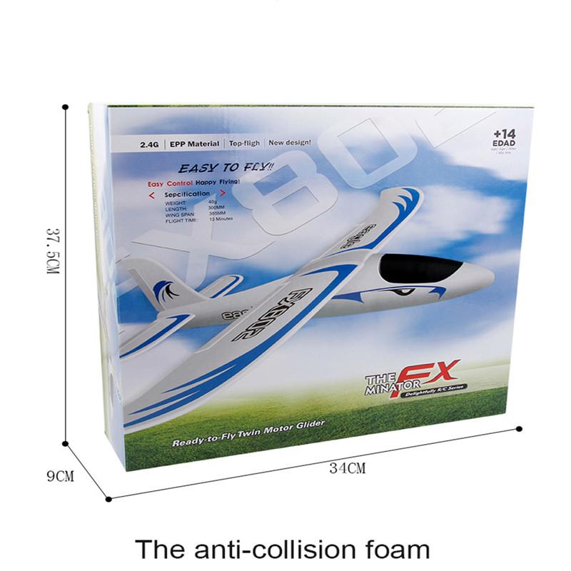 FX Model Eagle 2 Channel Toy RC Plane - Ready To Fly