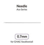 Gaahleri Airbrush 0.7mm Needle for GHAC - Swallowtail [42748] - Hobbytech Toys