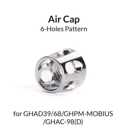 Gaahleri Airbrush 6 - Holes Pattern Air Cap [40263] - Hobbytech Toys