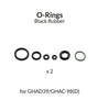 Gaahleri Airbrush Black O - Ring for Airbrushes for GHAD - 39/GHPM - 65/GHHAC - 98D [40430] - Hobbytech Toys