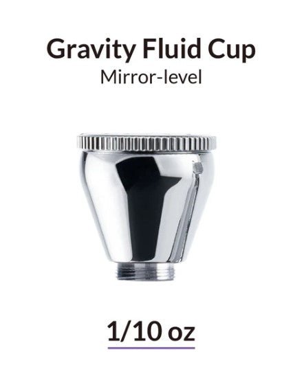 Gaahleri Airbrush Mirror - Level Cup 1/10 OZ for Premium Mobius [40997] - Hobbytech Toys