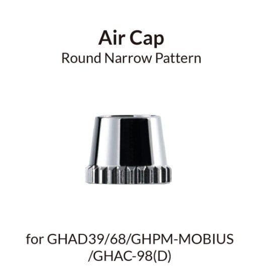 Gaahleri Airbrush Round Narrow Air Cap for Premium Mobius [40881] - Hobbytech Toys