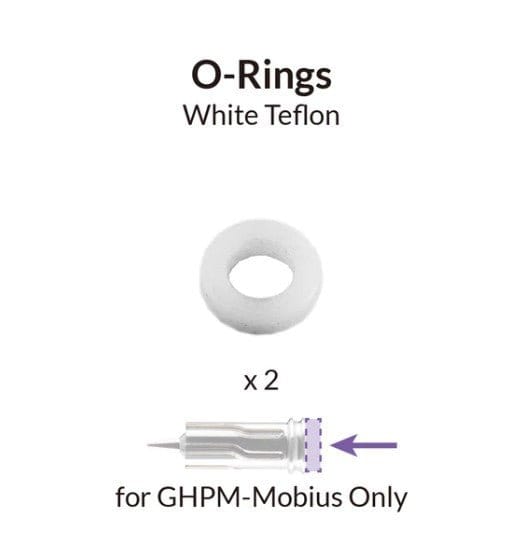 Gaahleri Airbrush White O - Rings only for Premium Mobius [41062] - Hobbytech Toys