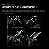 Gaahleri Element XII Series Airhub Pro Airbrush Holder