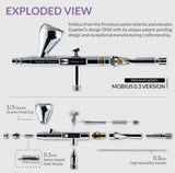 Gaahleri Premium Series GHPM - Mobius 0.3mm Airbrush [40867] - Hobbytech Toys