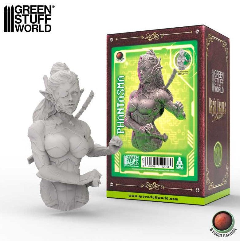 Green Stuff World 3D Printed - Bust - Studio Gakoda - Phantasma