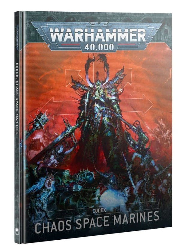 Games Workshop 43 - 01 Warhammer 40000: Chaos Space Marines Codex - Hobbytech Toys