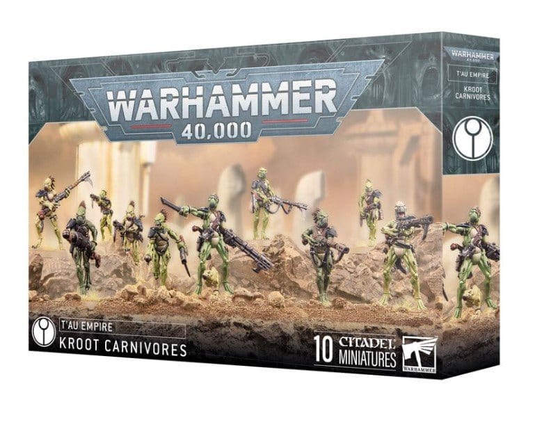 Games Workshop 56 - 48 Warhammer 40000: Tau Empire Kroot Carnivore Squad - Hobbytech Toys