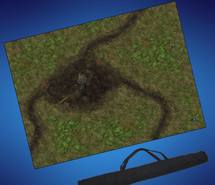 Gaming Mats - Forest 60x44" - Hobbytech Toys