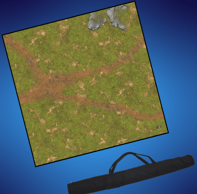 Gaming Mats - Grasslands 36x36" - Hobbytech Toys