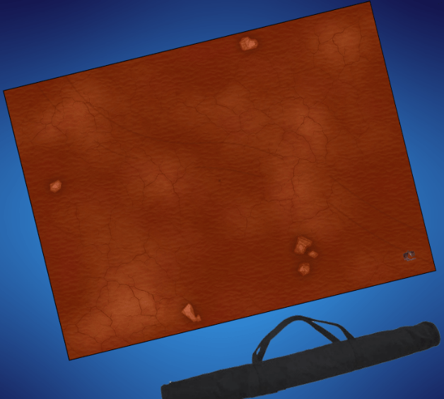 Gaming Mats - Mars Landscape 60x44" - Hobbytech Toys