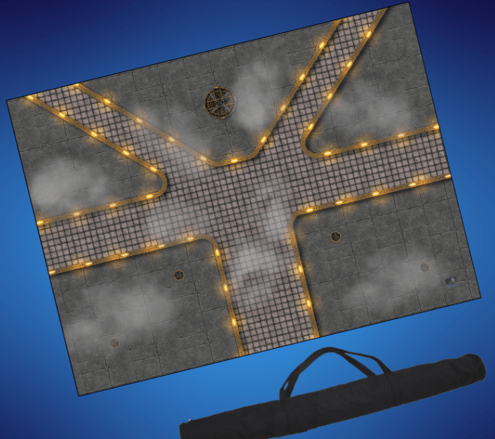 Gaming Mats - Steam Punk City 60x44" - Hobbytech Toys