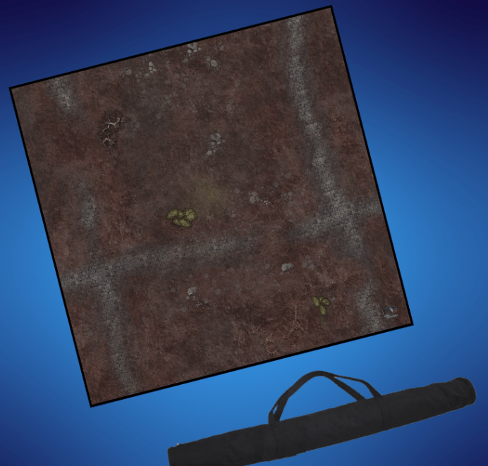 Gaming Mats - Undead Town 36x36" - Hobbytech Toys