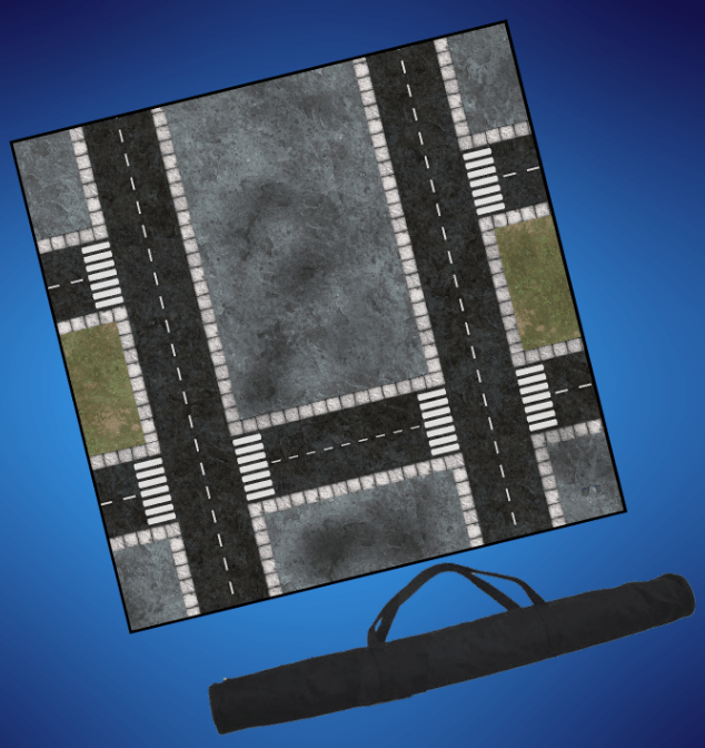 Gaming Mats - Urban City 2 36x36" - Hobbytech Toys