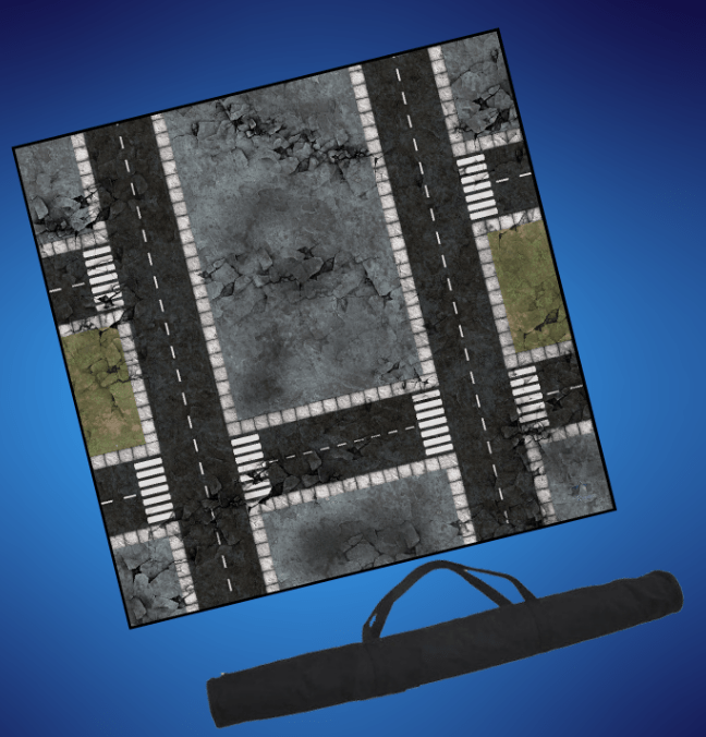 Gaming Mats - Urban City Battle 2 36x36" - Hobbytech Toys