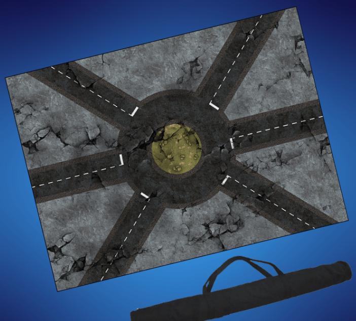 Gaming Mats - Urban City Battle 3 60x44" - Hobbytech Toys