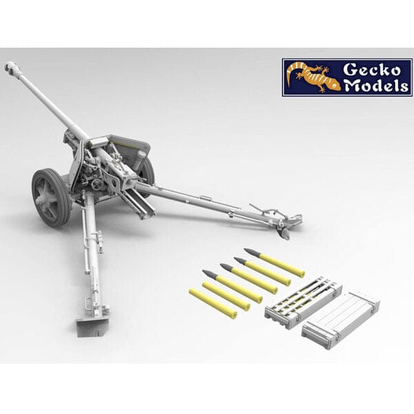 Gecko 1/16 German 7.5cm Pak 40 Anti-tank Gun (Early Production) Plastic Model Kit