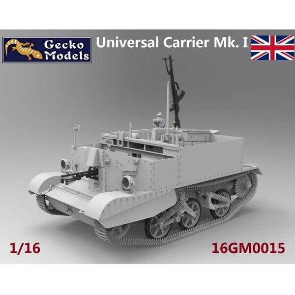 Gecko 1/16 Universal Carrier Mk.I Plastic Model Kit