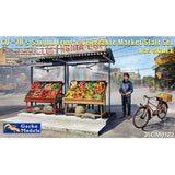 Gecko 1/35 1960-70s Saigon Fruit & Vegetable Market Stall Set Plastic Model Kit
