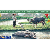 Gecko 1/35 1960-70s Vietnam Buffalo Set Plastic Model Kit