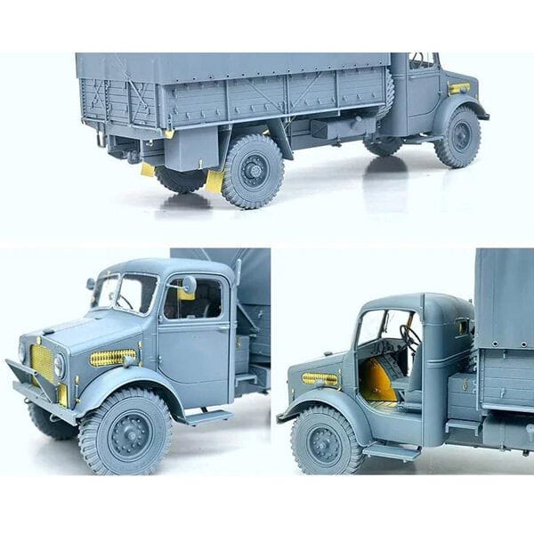 Gecko 1/35 Bedford OYD Truck 3t 4x2 GS (Wooden Cargo Body) Plastic Model Kit