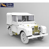 Gecko 1/35 British FV18001 Mk. 2 80in 4x4 Utility Vehicle w/Canvas Roof Top Plastic Model Kit