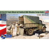 Gecko 1/35 British GS Truck 30cwt 4x2 Bedford OXD[Wooden Cargo Body] Plastic Model Kit