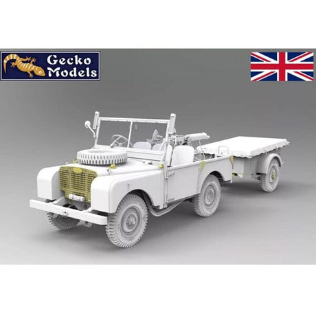 Gecko 1/35 Korean War British FV18001 Mk. 1 80in 4x4 Utility Vehicle Plastic Model Kit