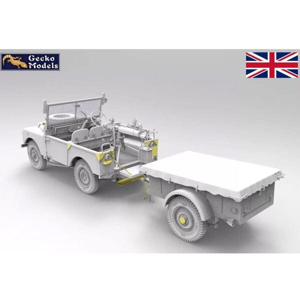 Gecko 1/35 Korean War British FV18001 Mk. 1 80in 4x4 Utility Vehicle Plastic Model Kit