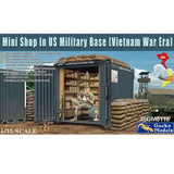 Gecko 1/35 Mini Shop In US Military Base (Vietnam War Era) Plastic Model Kit