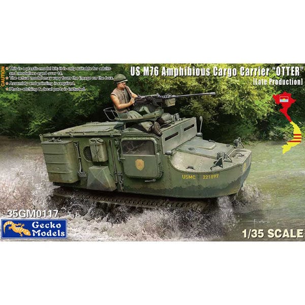 Gecko 1/35 US M76 OTTER (Late Production) Plastic Model Kit