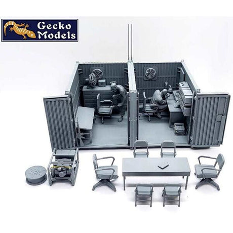 Gecko 1/35 US Military Base Temporary Command Station(Vietnam War Era) Plastic Model Kit