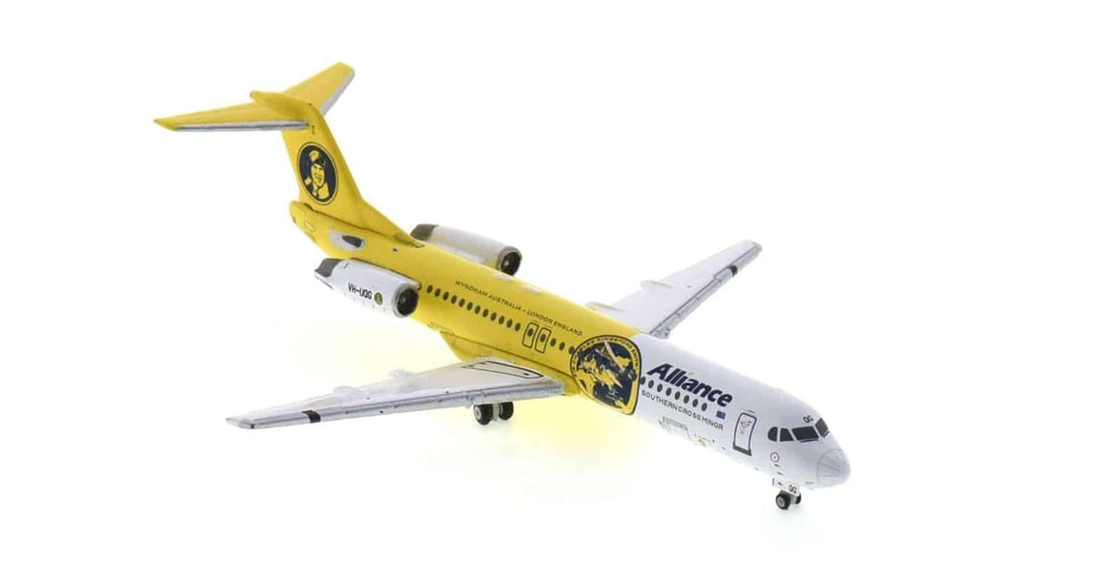Gemini Jets 1/400 Alliance Airlines Fokker 100 VH - UQG [GJUTY1996] - Hobbytech Toys