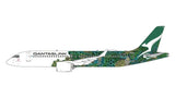 Gemini Jets 1/400 QantasLink A220 - 300 VH - X4A - Minyma Kutjara Tjukurpa Green Diecast Model - Hobbytech Toys