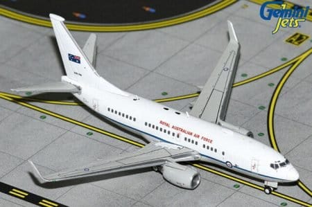 Gemini Jets 1/400 Royal Australian Air Force B737 - 700W A36 - 001 Diecast Model - Hobbytech Toys