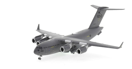 Gemini Jets 1/400 Royal Australian Air Force Boeing C - 17A Globemaster iii No 36 Squadron RAAF Amberley RAAF 100 A41 - 206 - Hobbytech Toys