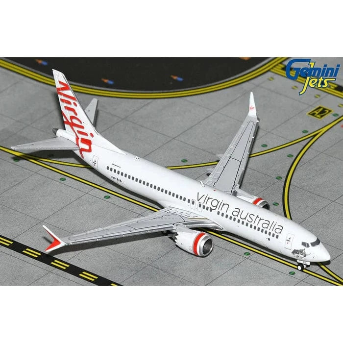 Gemini Jets 1/400 Virgin Australia Boeing 737 MAX 8 VH-8IA (GJVOZ2142) ‘Monkey Mia’
