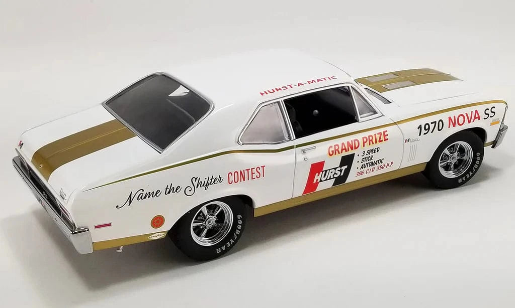 GMP 1/18 1970 Chevrolet Nova SS 54th International 500 Mile Sweepstakes Diecast Model
